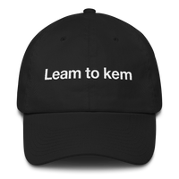 Learn to Kern — dad hat